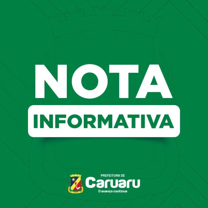 Foto: Reprodução/Prefeitura de Caruaru - PE