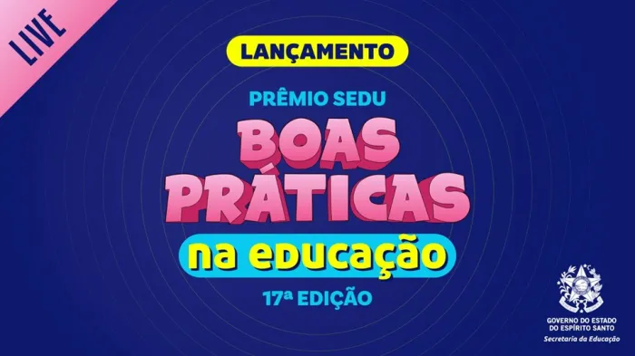 Inscrições abertas para ‘Prêmio Sedu: Boas Práticas na Educação’