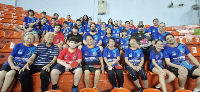 Tênis de Mesa de Araçatuba fica em 3º lugar em etapa da Liga Oeste