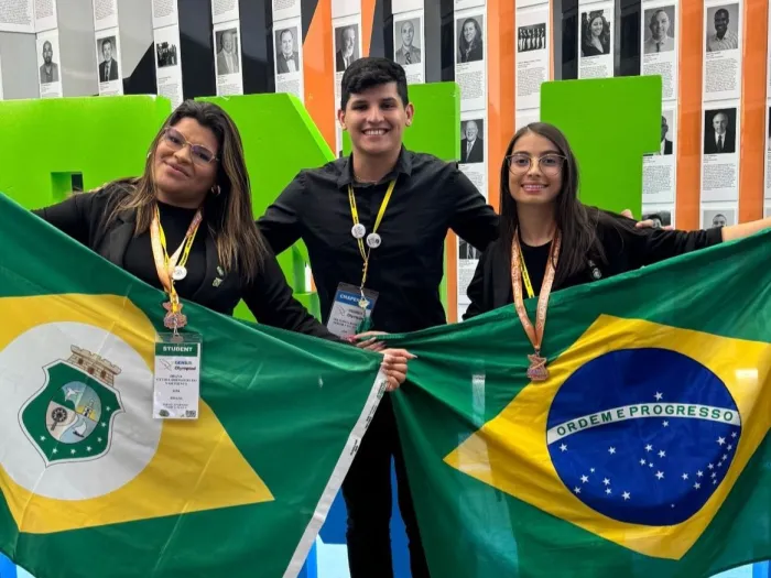 Projeto de escola em Pedra Branca é premiado na Genius Olympiad, em Syracuse (NY)