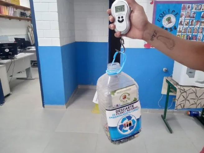 SEMAM realiza coleta pilhas e baterias em escolas e PSFs