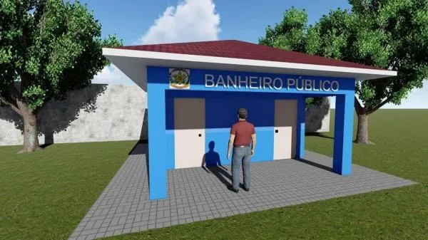 Vereador solicita construção de banheiros públicos no campo de futebol society do bairro São Domingos