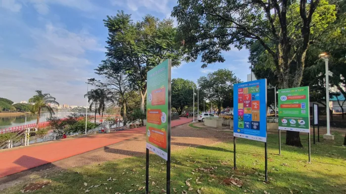 Rio Preto recebe totens informativos sobre Desenvolvimento Sustentável