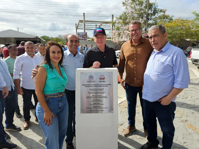 Casagrande entrega obras de infraestrutura e anuncia novos investimentos em Aracruz