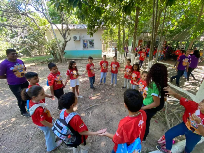 FCCM: Colônia de Férias realiza visita com crianças ao Parque Zoobotânico de Marabá