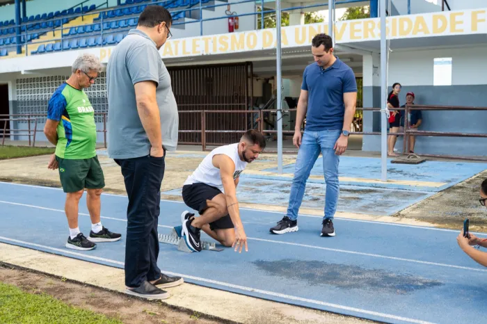 Vice-governador acompanha preparação de atleta para Jogos Paralímpicos de Paris e reforça importância do programa Bolsa Esporte