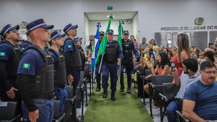 Formatura marca a conclusão do curso de formação para a GCM