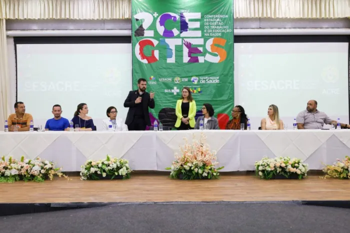 Etapa estadual da 2ª Conferência de Gestão do Trabalho e Educação em Saúde ocorre em Rio Branco
