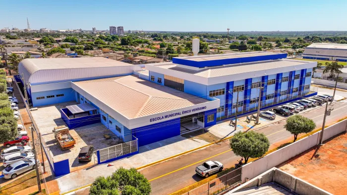 Com investimento de R$ 16,4 milhões, novo prédio da Escola Érico Veríssimo é inaugurado em Lucas do Rio Verde