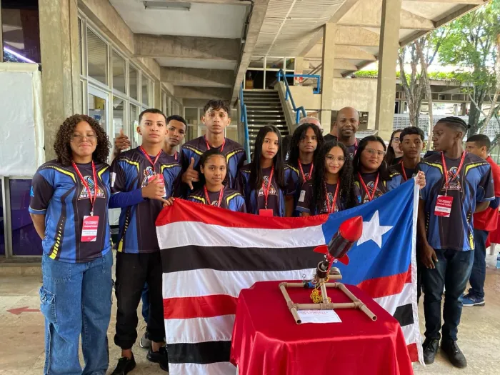 Estudantes do Centro Educa Mais Ayrton Senna conquistam 3º lugar na 1ª Copa Nordeste de Foguetes