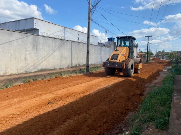 SSAM: Ruas do Bairro da Paz recebem serviços de recuperação de vias