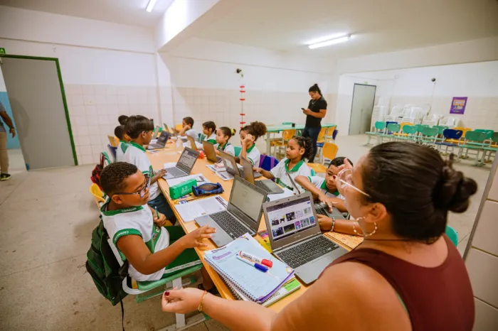 Estudantes da rede pública municipal retornam às aulas após recesso junino