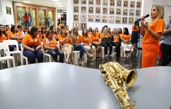 Vereadora participa do lançamento da campanha “Violência contra Mulher” da ALMT
