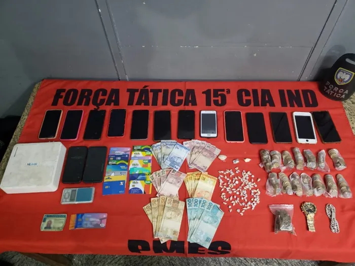 PM realiza operação de busca e apreensão em Muqui