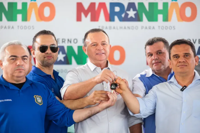 Em Imperatriz, Brandão entrega viaturas, novos equipamentos e inaugura reforma e ampliação do Complexo de Perícia Oficial da região