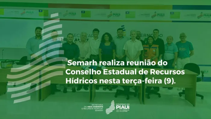 Secretaria do Meio Ambiente realiza reunião do Conselho Estadual de Recursos Hídricos nesta terça (9)