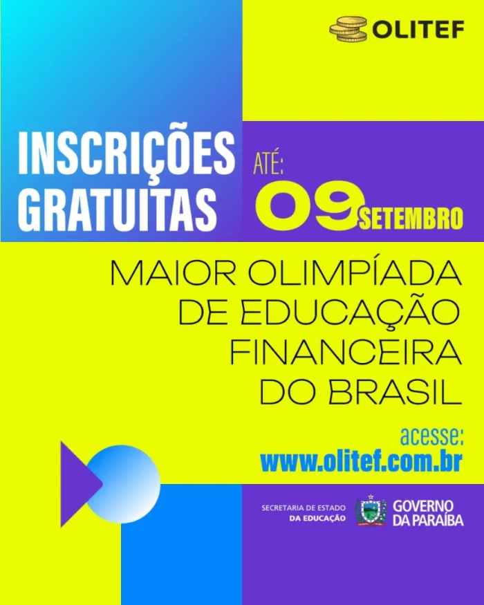 Olimpíada de Educação Financeira está com inscrições abertas para estudantes