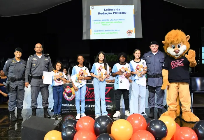 6º Batalhão realiza formatura do Proerd