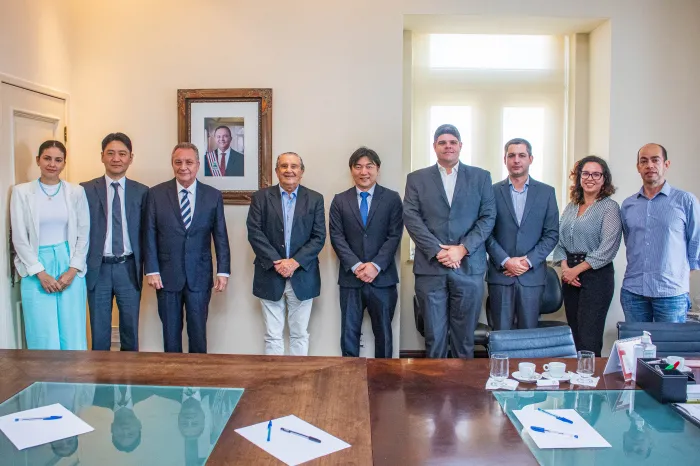 Secretário geral da Governadoria recebe comitiva japonesa em São Luís