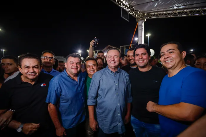 - Brandão marca presença na abertura do aniversário de Imperatriz (Foto: Brunno Carvalho)