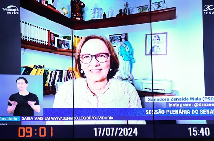 Zenaide Maia critica reforma tributária e isenções de impostos