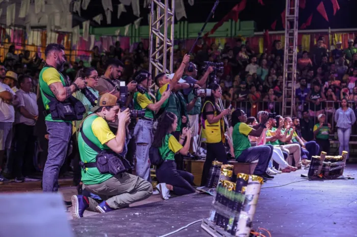 Secretaria de Comunicação realiza cobertura do Arraial Cultural com produção recorde de conteúdo