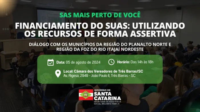 Municípios da região Norte podem se inscrever para capacitação sobre o financiamento do Suas