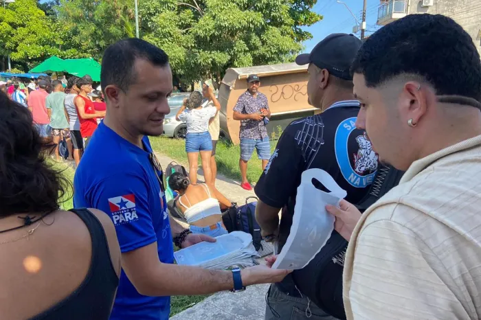 Cosanpa promove ações de educação ambiental e atendimento a clientes em Belém e Salinópolis