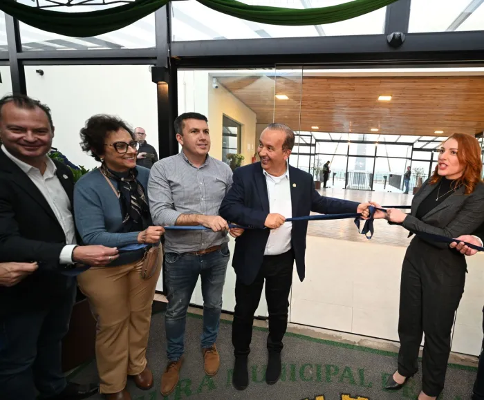 Jorginho Mello inaugura plataforma panorâmica no mirante da Boa Vista em Rancho Queimado