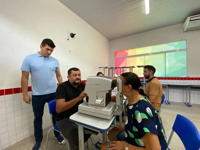 Programa Cuidar dos Olhos: Governo promove mutirão de atendimentos no Bairro de Fátima