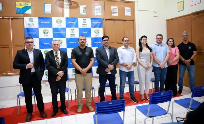 Educação do Acre e Iapen firmam parceria para formação a distância e cessão de espaços e equipamentos