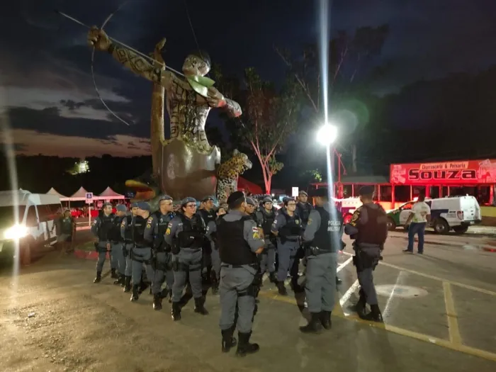 PMAM envia mais de 120 policiais militares para reforçar policiamento e segurança na 32ª edição da Festa do Cupuaçu