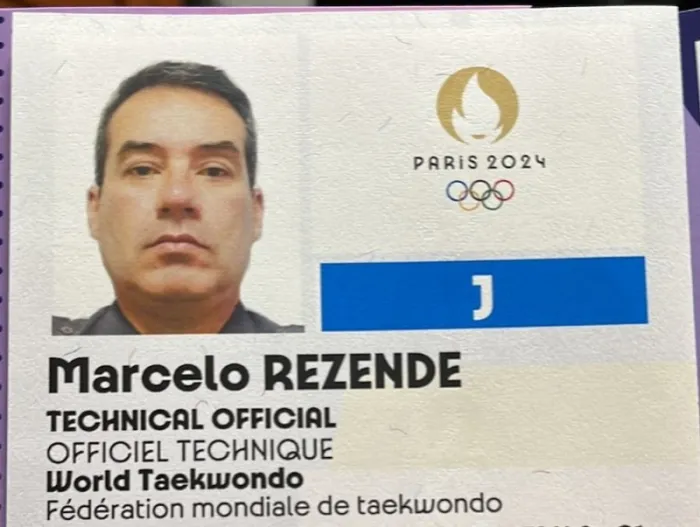 Major Marcelo Vinícius Rezende, da PM de SP, foi convocado pela Federação Mundial de Taekwondo para ser árbitro nos Jogos Olímpicos de Paris