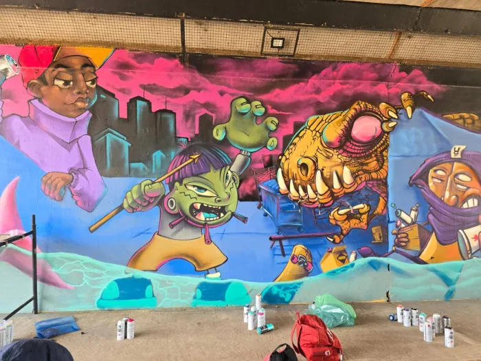 Acre Grafitti dá nova vida ao bairro Seis de Agosto com Festival Internacional de Culturas Urbanas