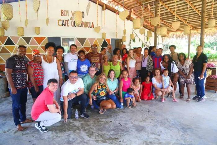- Governo fez o roteiro do Rota dos Quilombos (Foto: Handson Chagas)