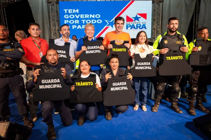 Em Moju, Governo do Estado entrega coletes balísticos para órgão de trânsito e guarda municipal