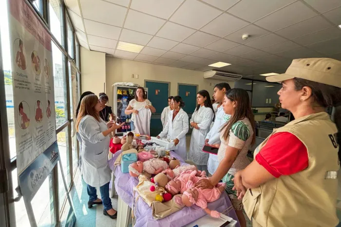 Santa Casa promove orientação sobre aleitamento para pacientes e usuários