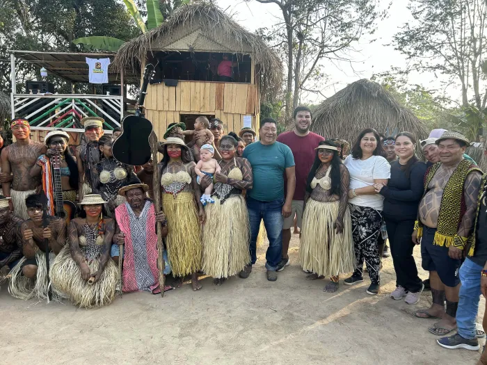 Gestores ampliam diálogo com lideranças indígenas durante o 10º Festival do Katxá Nawá Hô Hô Ika, em Feijó