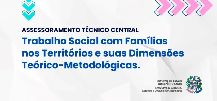 Inscrições abertas para Assessoramento Técnico Central