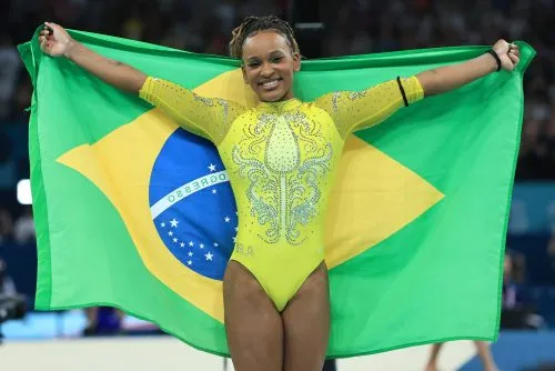 Rebeca Andrade, campeã olímpica