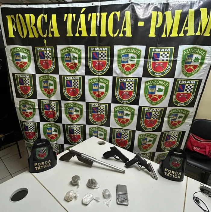 Operação Fronteira Mais Segura: Forças de Segurança prendem homem e apreende drogas e armas de fogo