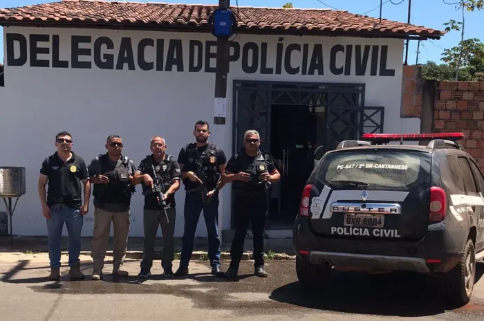- Suspeitos de estupro de vulnerável são presos durante operação de combate à pedofilia em Cantanhede (Foto: Divulgação)
