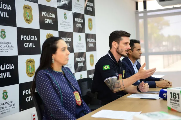 Polícia Civil deflagra operação no CE, PB e GO para desarticular grupo criminoso suspeito de tentar desviar salários de servidores públicos do Ceará