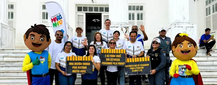 - Detran-MA celebra Dia Nacional do Pedestre (Fotos: Thalia lemos e Kleo Souza)