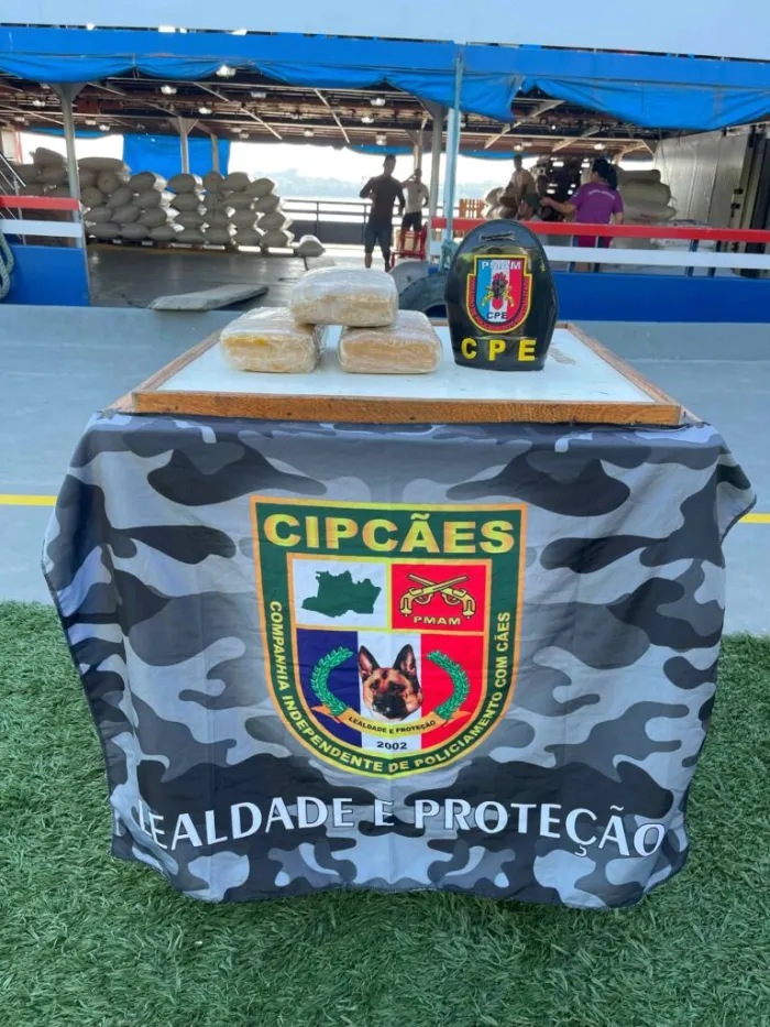 Base Arpão 1: PMAM apreende maconha tipo skunk avaliada em mais de R$ 700 mil