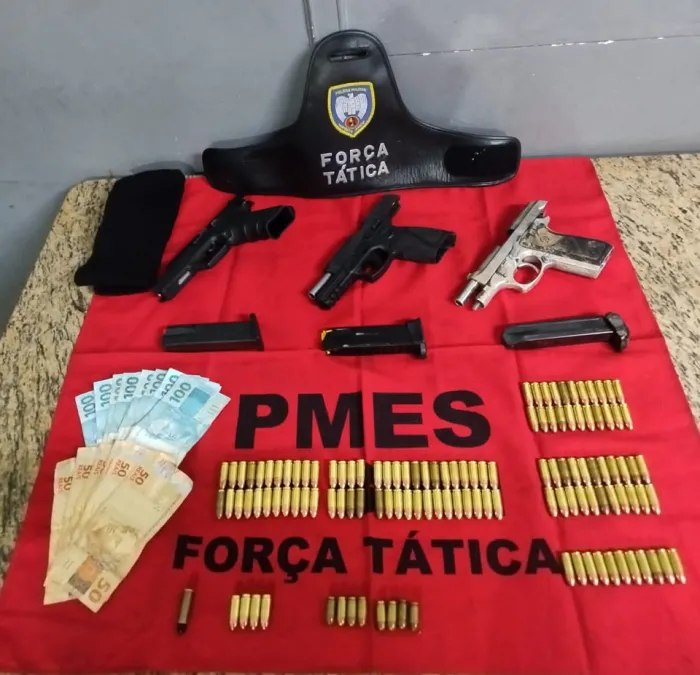 Foto: Reprodução/Polícia Militar - ES