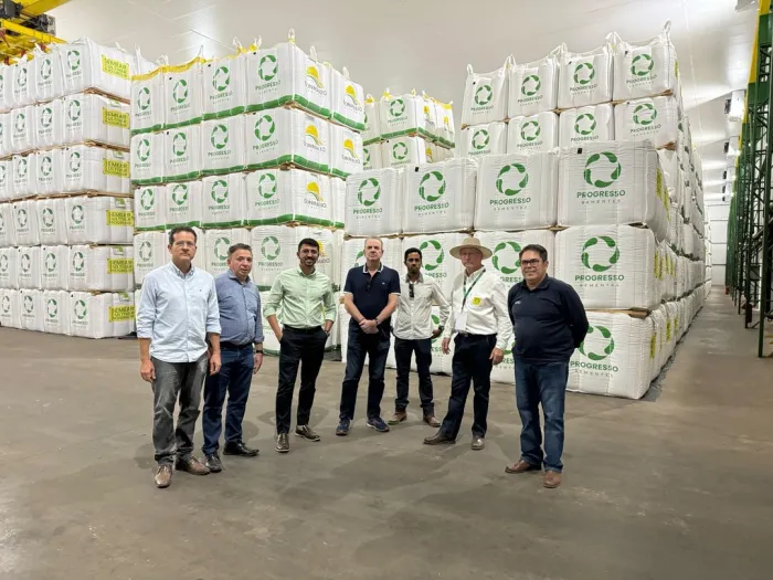 Secretário da Fazenda visita unidade do Grupo Progresso e destaca importância do agronegócio para o desenvolvimento do Piauí