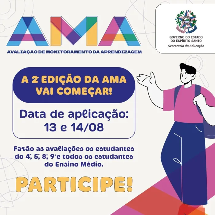 Avaliação de Monitoramento da Aprendizagem tem início nesta terça-feira (13)