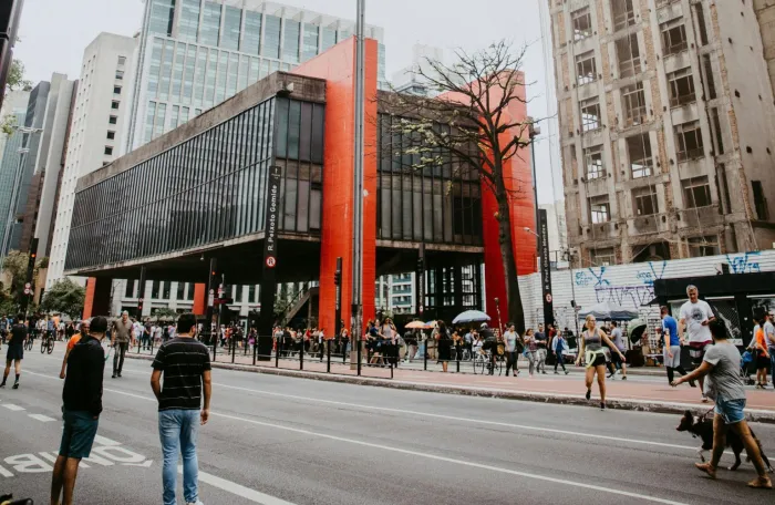 Museu de Arte de São Paulo, o Masp, um dos principais pontos turísticos do estado de SP