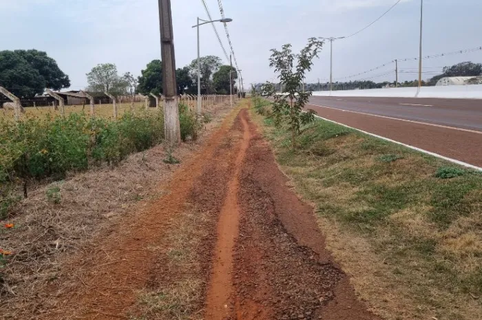 Lia Nogueira solicita manutenção urgente na ciclovia da Avenida Guaicurus em Dourados